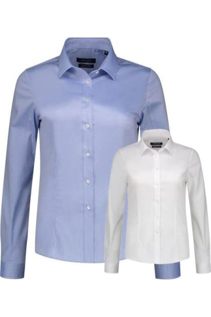 Fitted Stretch Blouse T24 Košile dámská (Barva 00-Bílá, Velikost 34)