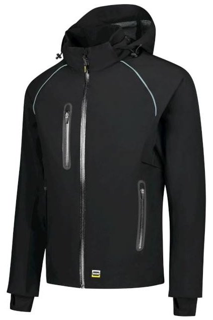 Tech Shell T54 Bunda unisex (Barva 01-černá, Velikost S)