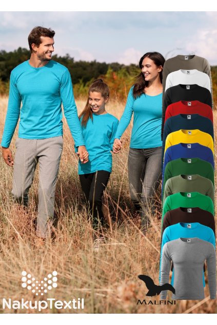 Fit-T LS 119 Triko pánské (Velikost S, Barva 06-lahvově zelená)