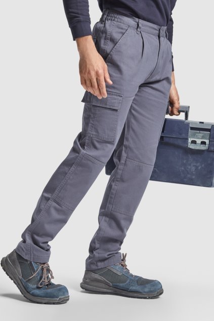 Pánské pracovní kalhoty Safety, Roly