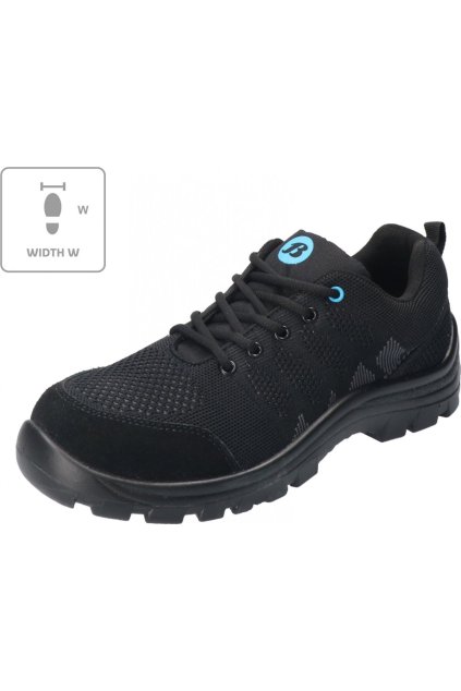 Solano W B85 Polobotky unisex (Barva 01-černá, Velikost 35)