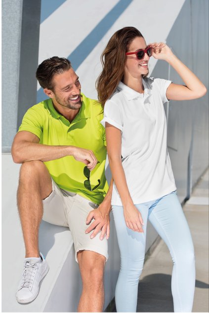 Victory 217 Polokošile unisex (Velikost S, Barva 00-Bílá)