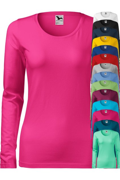 Slim 139 Triko dámské (Barva 00-Bílá, Velikost XS)