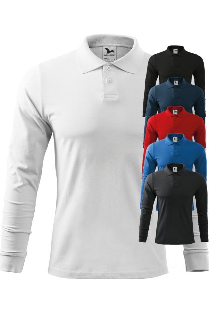 Single J. LS 211 Polokošile pánská (Velikost S, Barva 00-Bílá)