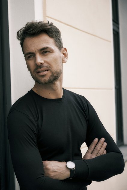 Merino Rise LS 159 Triko pánské (Velikost XL, Barva 12-tmavě šedý melír)