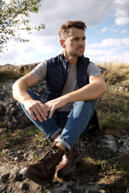 Cross 557 Hybridní vesta pánská (Barva 01-černá, Velikost M)