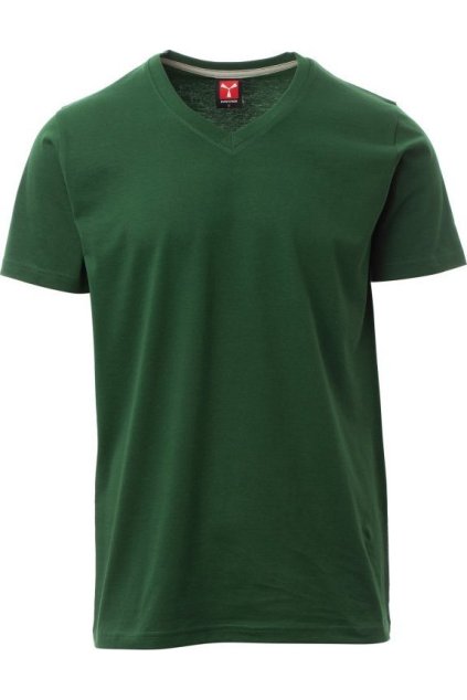 Pánské tričko V-NECK (Barva BÍLÁ, Velikost XS)