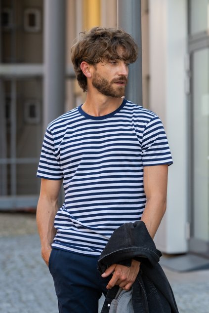 Sailor 803 Tričko unisex (Barva 02-námořní modrá, Velikost XS)
