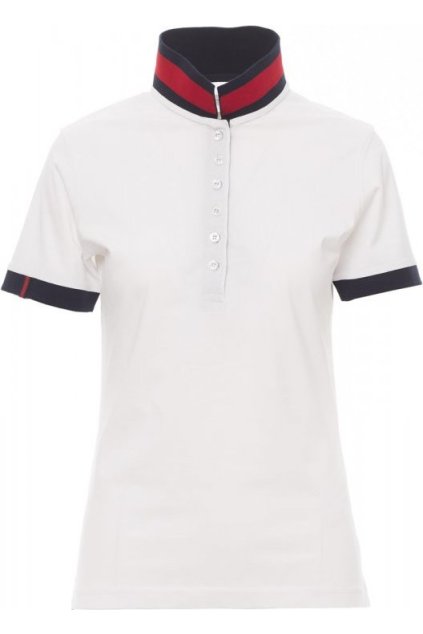 Dámská polokošile MEMPHIS LADY,  Payper (Velikost S, Barva BÍLÁ/ČERVENÁ-MODRÁ)