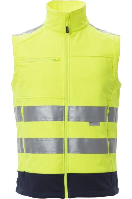 Pánská reflexní vesta TRAFFIC, Payper (Velikost XS, Barva ŽLUTÁ FLUO/NÁMOŘNICK)