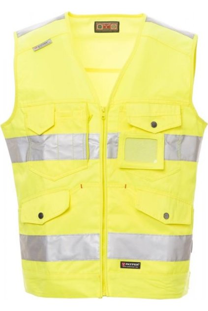 Reflexní vesta MASTER, Payper (Velikost S, Barva ŽLUTÁ FLUO)