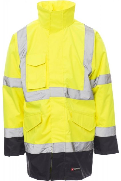 Pánská reflexní bunda DOCKYARD, Payper (Velikost S, Barva ŽLUTÁ FLUO/NÁMOŘNICK)
