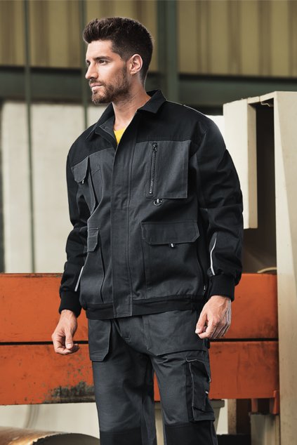 Woody W51 Pracovní bunda pánská (Velikost S, Barva 02-námořní modrá)