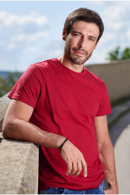 Malfini Basic 129 – pánské/unisex tričko, 160 g, 100% bavlna, silikonová úprava (Velikost XS, Barva 06-lahvově zelená)