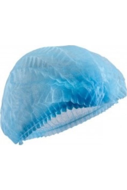 Ochranna cepice jednorazova z netkane textilie, PP-U-05 CLIP HEAD COVER (Barva BÍLÁ)