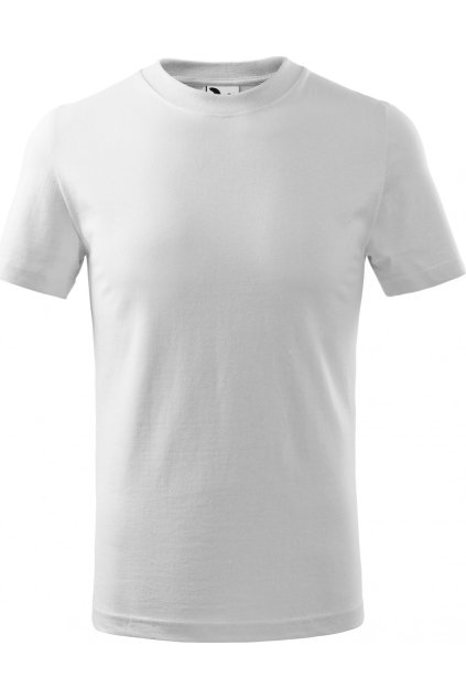 Basic 1Y8 Tričko dětské (Barva 00-Bílá, Velikost 158 cm/12 let)