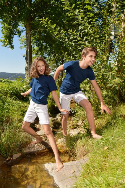 Basic 138 Tričko dětské, gramáž 160 g/m² (Barva 00-Bílá, Velikost 110 cm/4 roky)