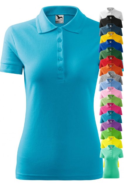 Pique Polo 210 Polokošile dámská (Velikost XS, Barva 96-citronová)