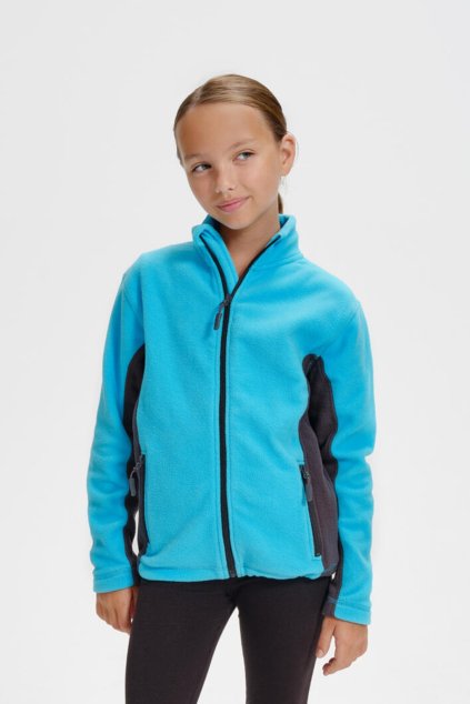 Frosty 529 Fleece dětský (Barva 01-černá, Velikost 158 cm/12 let)