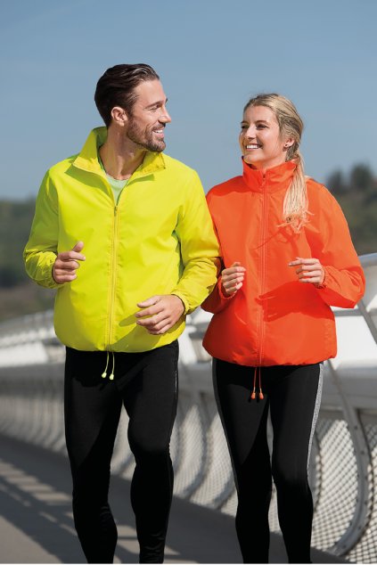 Windy 524 Větrovka unisex (Velikost S, Barva 06-lahvově zelená)