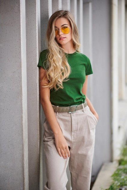 Classic New 133 Tričko dámské (Barva 00-Bílá, Velikost XS)