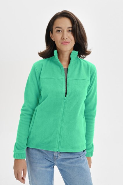Jacket 504 Fleece dámský (Velikost XS, Barva 06-lahvově zelená)