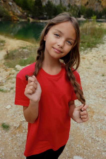 Classic New 135 Tričko dětské (Barva 00-Bílá, Velikost 110 cm/4 roky)