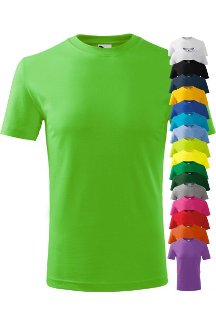 Classic New 135 Tričko dětské (Barva 00-Bílá, Velikost 110 cm/4 roky)