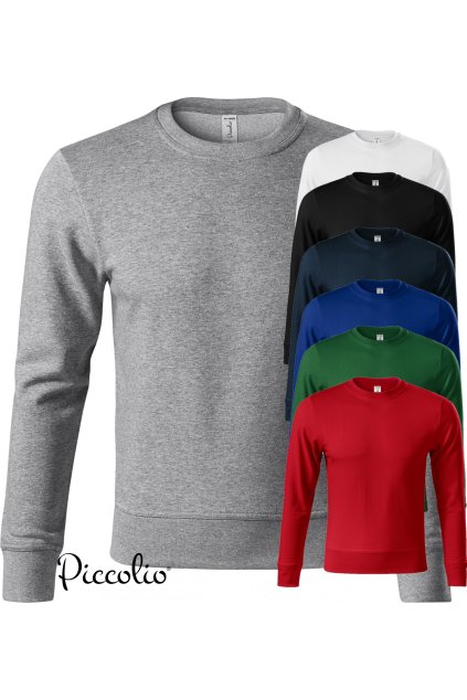 Zero P41 Mikina unisex (Barva 00-Bílá, Velikost XS)
