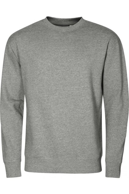 Malfini Crew 426 - mikina unisex (Velikost S, Barva 12-tmavě šedý melír)