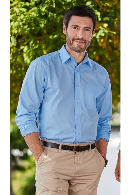 Style LS 209 Košile pánská (Velikost S, Barva 00-Bílá)