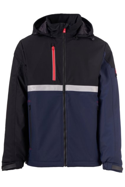 Payper WISE LITE PAD – pánská zateplená softshellová bunda, WP 8000 mm, reflexní prvky, kapuce, kapsa na tablet