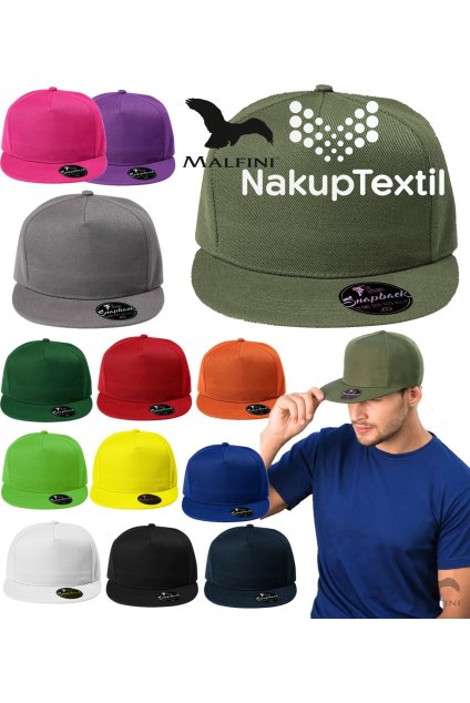 Rap 5P 301 Čepice unisex (Barva 00-Bílá, Velikost nastavitelná)
