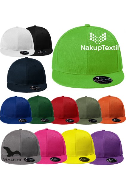 Rap 6P 302 Čepice unisex (Barva 00-Bílá, Velikost nastavitelná)