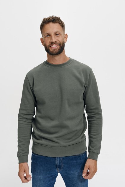 Malfini Essential 406 mikina (Barva 06-lahvově zelená, Velikost 158 cm/12 let)