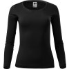 Malfini Fit‑T LS 169 – dámské tričko, dlouhý rukáv, 160 g, 100% bavlna (Barva 00-Bílá, Velikost XS)