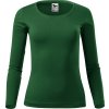 Malfini Fit‑T LS 169 – dámské tričko, dlouhý rukáv, 160 g, 100% bavlna (Barva 00-Bílá, Velikost XS)