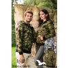Camo Zipper C19 Mikina pánská (Velikost S, Barva 32-camouflage gray)