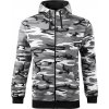 Camo Zipper C19 Mikina pánská (Velikost S, Barva 32-camouflage gray)