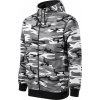 Camo Zipper C19 Mikina pánská (Velikost S, Barva 32-camouflage gray)