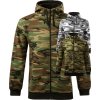Camo Zipper C19 Mikina pánská (Velikost S, Barva 32-camouflage gray)