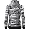 Camo Zipper C20 Mikina dámská (Velikost XS, Barva 32-camouflage gray)