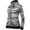 Camo Zipper C20 Mikina dámská (Velikost XS, Barva 32-camouflage gray)