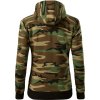 Camo Zipper C20 Mikina dámská (Velikost XS, Barva 32-camouflage gray)