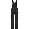 Bib & Brace Twill Cordura T67 Pracovní kalhoty s laclem unisex (Barva 01-černá, Velikost 44)