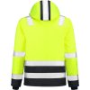 Midi Parka High Vis Bicolor T51 Pracovní bunda unisex (Velikost M, Barva fluorescenční žlutá)