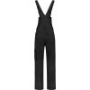 Dungaree Overall Industrial T66 Pracovní kalhoty s laclem unisex (Barva 01-černá, Velikost S)