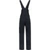 Dungaree Overall Industrial T66 Pracovní kalhoty s laclem unisex (Barva 01-černá, Velikost S)