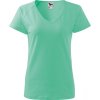 Malfini Dream 128 – dámské tričko, 180 g, přiléhavý střih, výstřih do V (Barva 00-Bílá, Velikost XS)