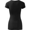 Malfini Glance 141 – dámské tričko, přiléhavý střih, 180 g, elastický materiál (Barva 00-Bílá, Velikost XS)